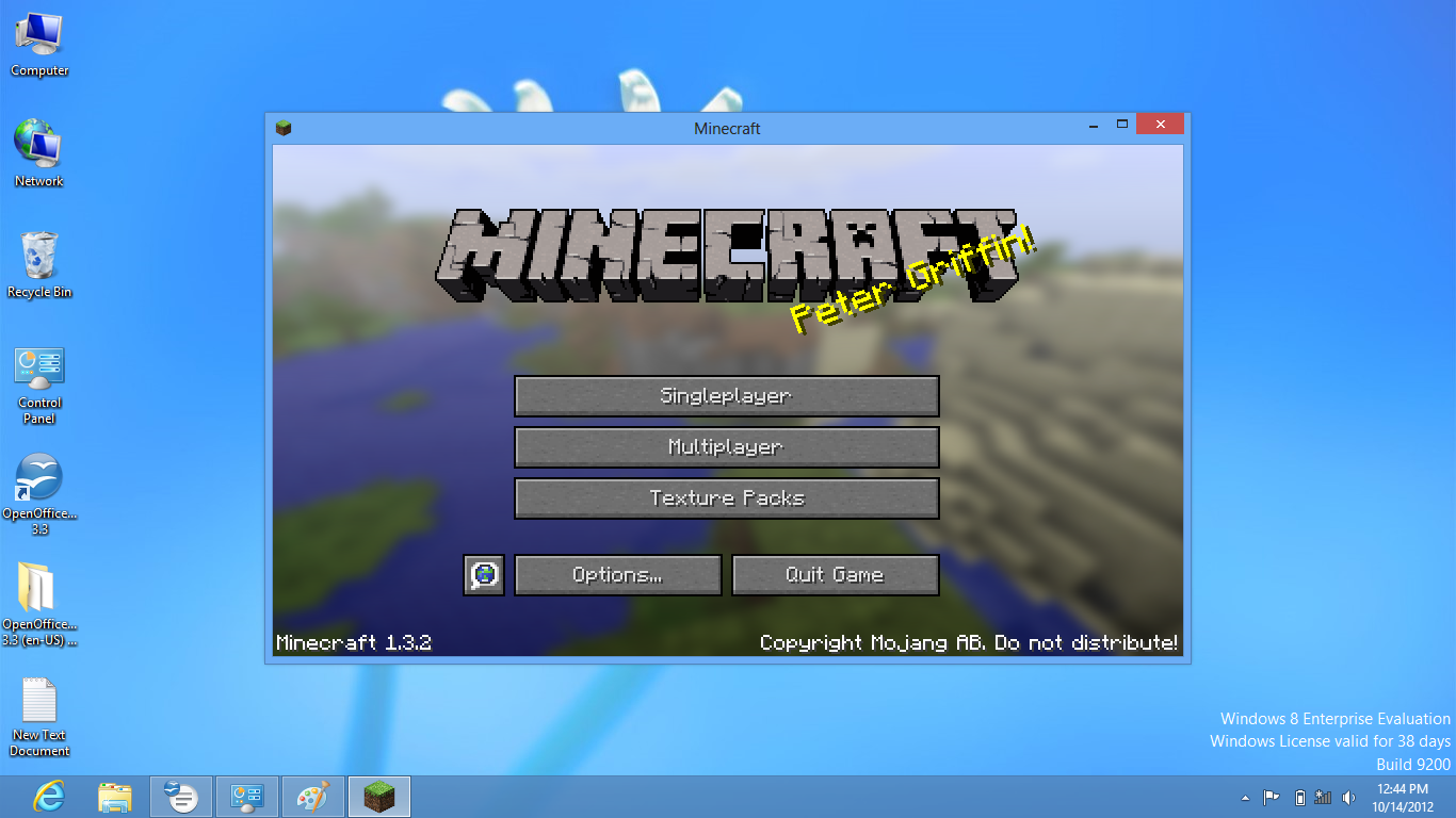 Установка Minecraft на Windows 7,vista,Xp