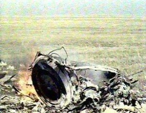 The remains of Soyuz 1
