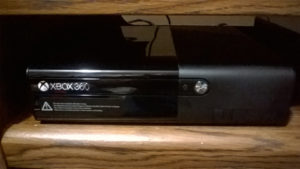 My new Xbox 360E console, recently purchased to replay my older one
