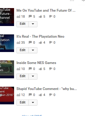 Most of my newer videos are fine, albeit most also have rather low view numbers.