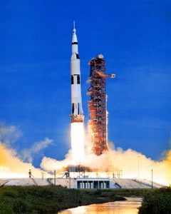 The launch of Apollo 15