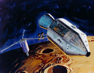 Artists depiction of the release of PFS-1