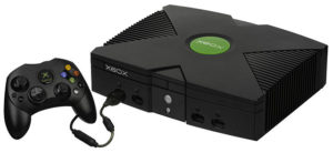 The original Xbox, from 2001.