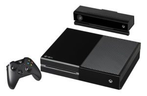 The Xbox One, with Kinect.